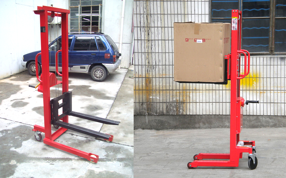 LS350 manual winch stacker